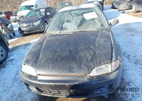 1993 Honda Civic Cx from USA, damaged, VIN 2HGEH2350PH538576